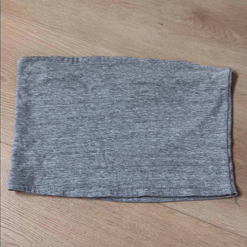 Gray Women's tube top